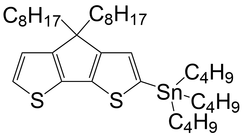 Stannane,tributyl(4,4-dioctyl- 4H-cyclopenta[2,1-b:3,4-b'] dithien-2-yl)-/1807598-62-4